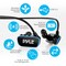 Pyle Flextreme Waterproof MP3 Player With Headphones PSWP6BK - alternate 4